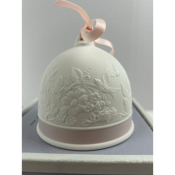 Lladró Collectors Society Spring Bell 1991 Porcelain Campana Primavera #7613 Box - Picture 2 of 12